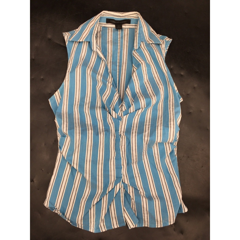 Express Design Studio I Blouse I Short Sleeve I Top Size XS - Picture 1 of 6